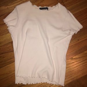Brandy Melville Baby Pink Top